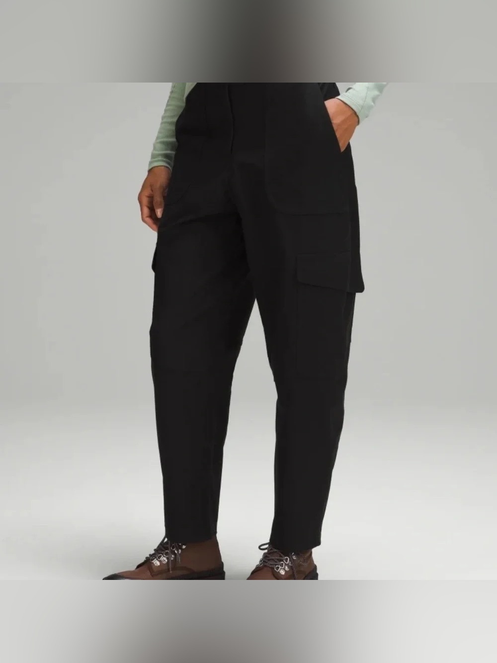 lululemon athletica Black Cargo Jogger Pants